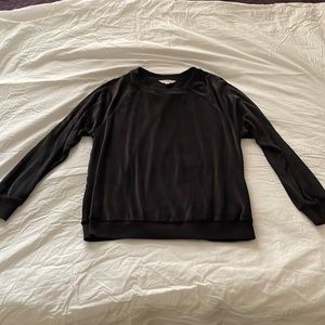 Sunset Treasures Medium Black velvet long sleeve